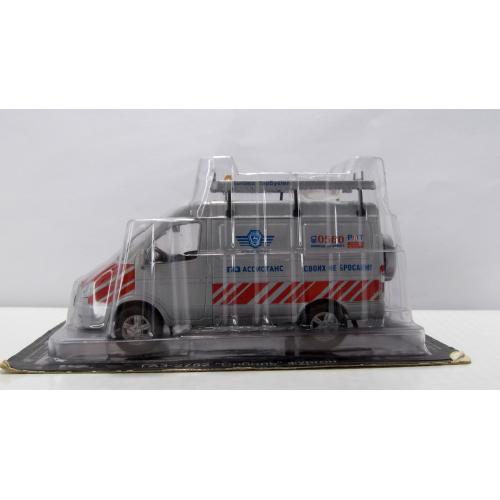 ГАЗ-27527 Соболь техпомощь. 1:43 запечатанный блистер. Автомобиль на службе №60