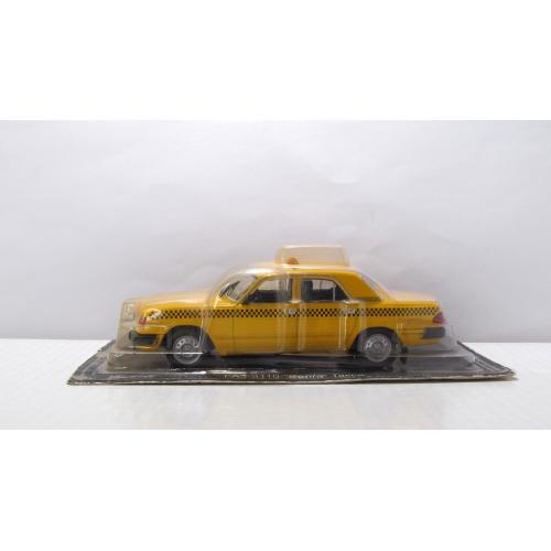 Газ 3110 Волга такси, Deagostini. 1:43 запечатанный блистер.