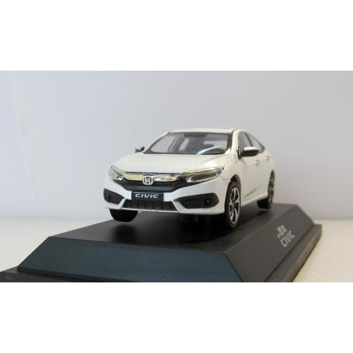 Honda Civic X 2016, China Promo Models. 1:43 коробка. Хонда Сивик X 2016