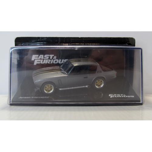 Jensen Interceptor 1977, Fast &amp; Furious. 1:43 Бокс и запечатанный блистер. Форсаж №20