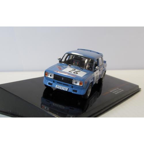 Лада 2105 VFTS #26 Rallye 1986, IXO Models. 1:43 коробка и бокс. Ваз 2105 ралли 1986