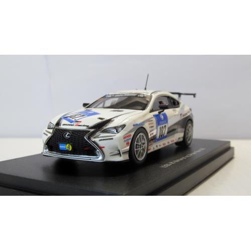 Lexus RC 187 24h Nurburgring Race 2015, Ebbro. 1:43 коробка и бокс. Лексус RC 187 2015