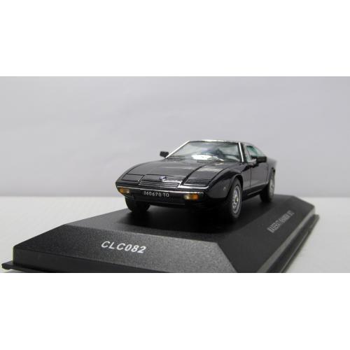 Maserati Khamsin 1972, IXO models. 1:43 коробка и бокс. Мазерати 1972