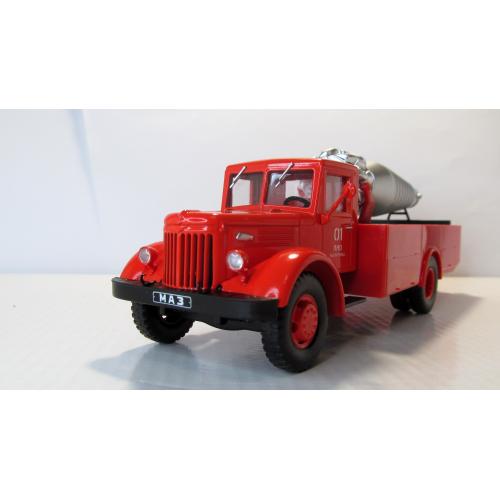 МАЗ 200 АГВТ Пожарная, DeAgostini . 1:43 коробка