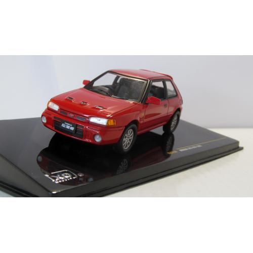 Mazda 323 GTR 1991, IXO Models. 1:43 коробка и бокс. Мазда 323 GTR 1991.