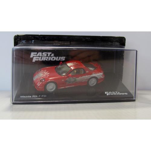 Mazda RX-7 FD 1993, Fast &amp; Furious. 1:43 Бокс и запечатанный блистер. Мазда RX-7 1993 Форсаж