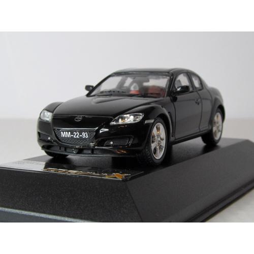 Mazda RX-8 2003 Black, Premium X Models. 1:43 коробка и бокс. Мазда RX-8 2003