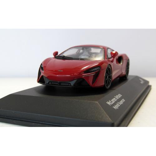 McLaren Artura 2021 Hybrid Supercar, Solido. 1:43 коробка и бокс. Макларен 2021 Солидо