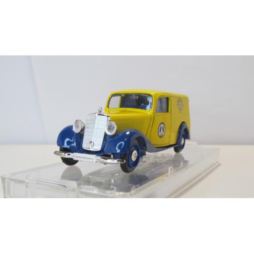 Mercedes 170 V Lieferwagen "Warteck Bier", Vitesse. 1:43 коробка и бокс. made in Portugal