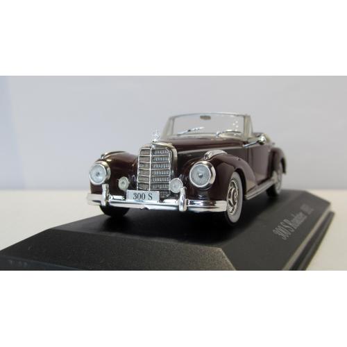 Mercedes-Benz 300 S Roadster W188 1952, DeAgostini. 1:43 Бокс. Мерседес-Бенц 300 S 1952