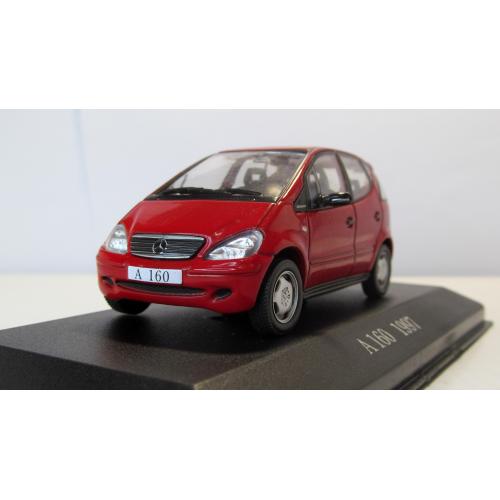  Mercedes-Benz A 160 W168 1997, Altaya. 1:43 бокс. Мерседес Бенц A 160 W168 1997