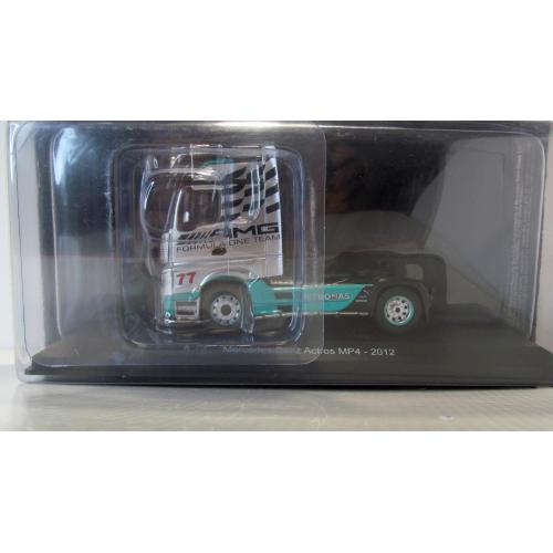  Mercedes-Benz Actros MP4 Truck 2012, Hachette. 1:43 запечатанный блистер.
