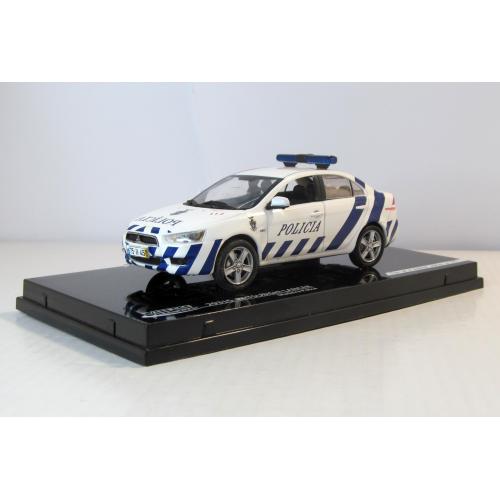 Mitsubishi Lancer Madeira Police 2010, Vitesse. LE 599 pcs. 1:43 коробка и бокс