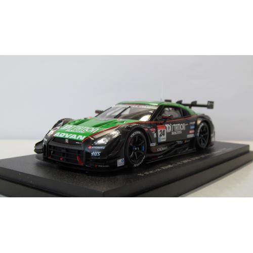 Nissan GT-R GT500 24 Super GT Series Okayama 2015, Ebbro. 1:43 коробка и бокс. Ниссан GT-R 2015