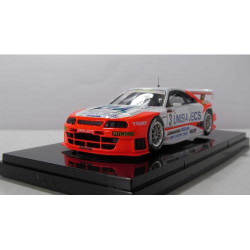 Nissan Skyline GTR R33 JGTC n3 1998, Ebbro. 1:43 коробка и бокс Ниссан GTR R33 1998