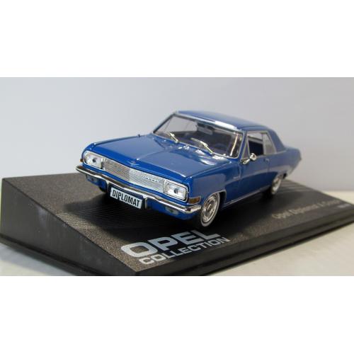  Opel Diplomat A Coupe 1965, Altaya. 1:43 Бокс. Opel Collection #51. Опель Дипломат 1965