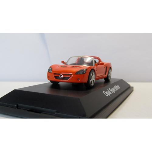 Opel Speedster, Schuco. 1:43 коробка и бокс. Опель Спидстер
