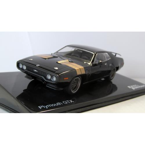 Plymouth GTX Fast &amp; Furious Форсаж Altaya. 1:43 бокс. Плимут GTX