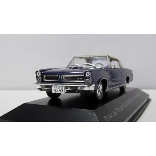 Pontiac Tempest Le Mans GTO Convertible 1965, American Cars. 1:43 бокс. №16. Понтиак 1965