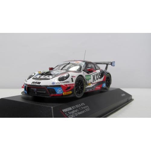 Porsche 911 GT3 R #75 2019, IXO models. 1:43 коробка и бокс. Порше 911 GT3 2019