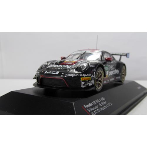 Porsche 911 GT3 R #99 2019, IXO models. 1:43 коробка и бокс. Порше 911 GT3 2019