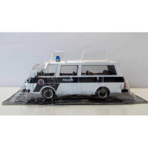 РАФ-22038 Латвия, DeAgostini. 1:43 запечатанный блистер. Полицейские машины мира №44