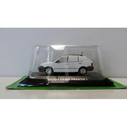 Skoda Fabia Praktik 2002, Kaleidoskop Skoda. 1:43 запечатанный блистер. Шкода Фабия 2002