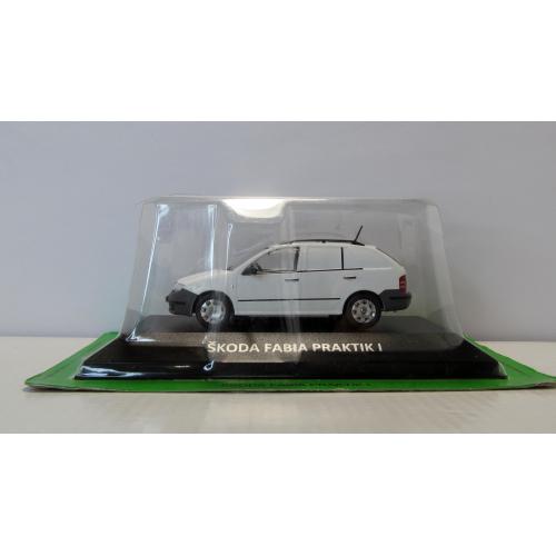 Skoda Fabia Praktik 2002, Kaleidoskop Skoda. 1:43 запечатанный блистер Шкода Фабия 2002