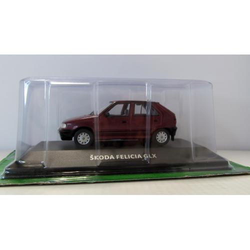 Skoda Felicia GLX I 1994, Kaleidoskop Skoda. 1:43 запечатанный блистер. Шкода фелиция GLX I 1994