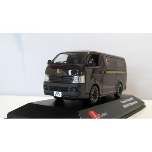 Toyota Hiace Van UPS Honk Kong Delivery 2007, J-Collection. 1:43 коробка и бокс. Тойота 2007