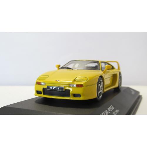 Venturi GT400 6 Zylinder BiTurbo 1994-1999, Solido. 1:43 коробка и бокс