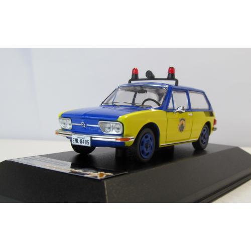 VW Brasilia Policia Rodoviaria Federal 1975, Premium X Models. 1:43 коробка и бокс. Volkswagen