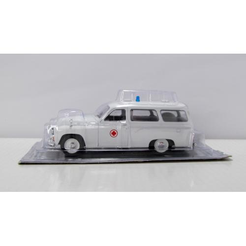Warszawa 202A Ambulance 1960, Kultowe Auta PRL. 1:43 запечатанный блистер.