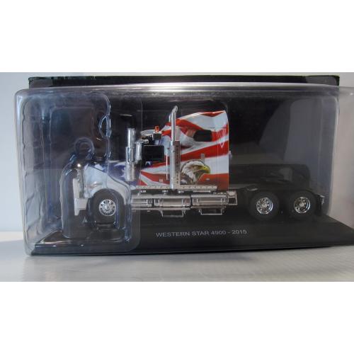 Western Star 4900 Truck 2015 American Eagle, Hachette. 1:43 запечатанный блистер.