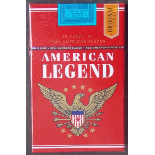 Сигареты American Legend. Real American Flavor.