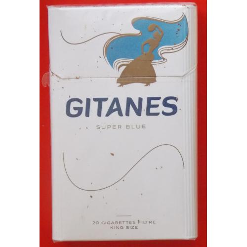 Сигареты Gitanes. Super Blue.