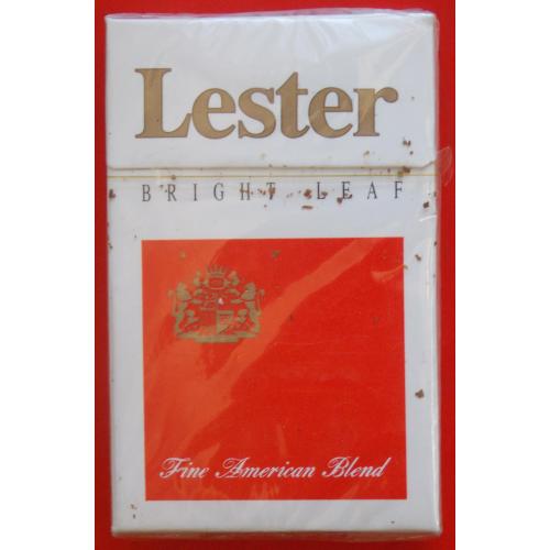 Сигареты Lester Bright Leaf.  Fine American Blend. Греция 1990-е годы.