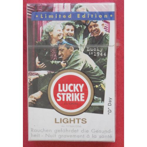 Сигареты Lucky Strike. Limited Edition. "D" Day. Швейцария по лизенции США. 2000-е годы.