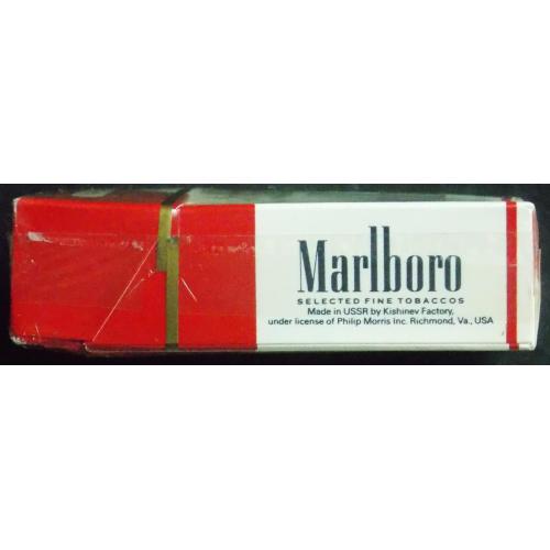 Сигареты Marlboro. Мальборо. Кишинев. СССР по лизенции Филип Моррис. 1980-е годы.