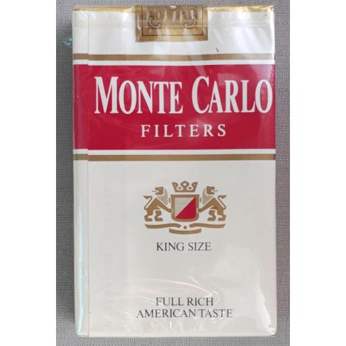 Сигареты Monte Carlo Full Rich American Taste. 1990-е годы.