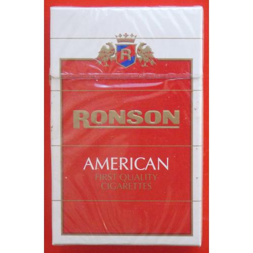 Сигареты Ronson American. Австрия. 1997 г. 