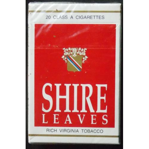 Сигареты Shire Leaves. Для внутреннего рынка США. 1990-е годы.