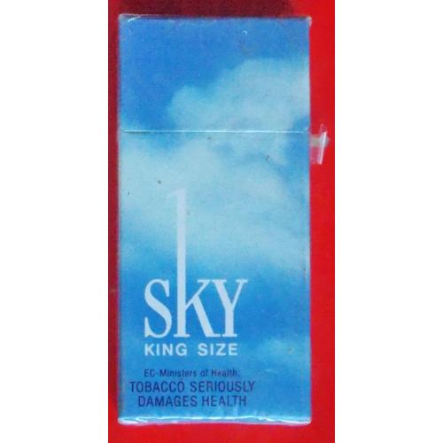 Сигареты Sky King Size 10 штук. Производство Великобритания. 