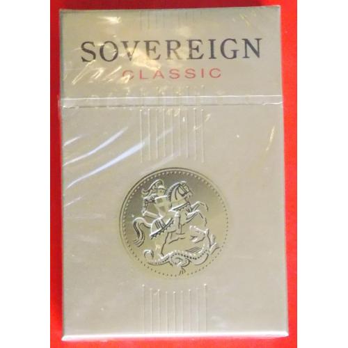 Сигареты Sovereign Сlassic. Великобритания. 1996 г.