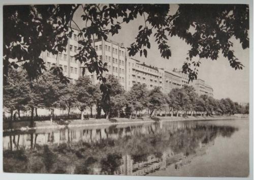 Москва. Чистые пруды. Фото Грановского 1953  