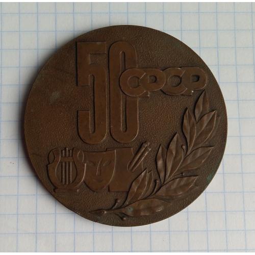 Настольная Медаль 60 лет УкрУГА 1923-1983 Украинское Управление Гражданской Авиации