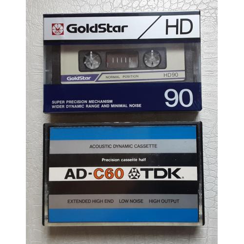 Goldstar, TDK (2 аудиокассеты)