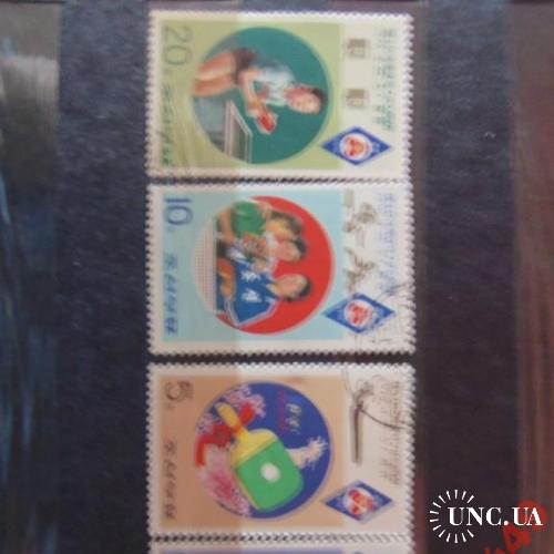 марки-КНДР спорт 4 марок 1976г
