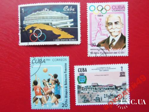 марки -Куба 4марки 1984г
