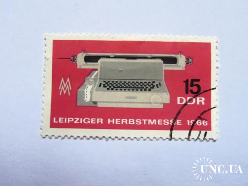 марки- с 1 гр ГДР--(А3) - гашеные 1966 год
